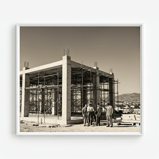 A family construction project — decades of building heritage